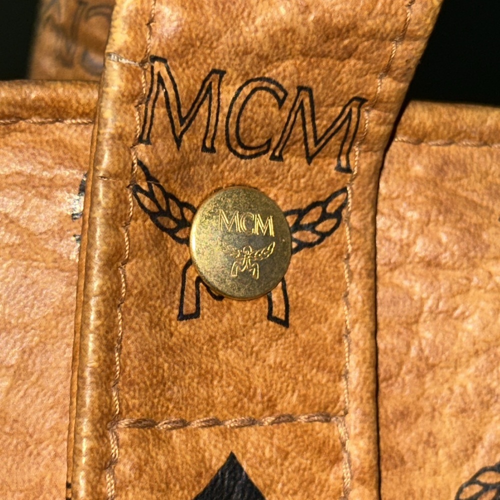 MCM Visetos Shopper Tote - Picture 7 of 17